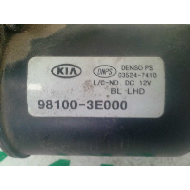 Recambio de motor limpia delantero para kia sorento 2.5 crdi ex referencia OEM IAM 981003E000 - Gris 3