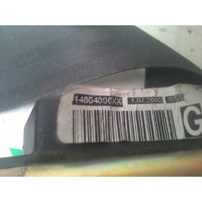 Recambio de cinturon seguridad delantero izquierdo para peugeot 807 2.0 hdi fap cat referencia OEM IAM 14864390XX - Gris 3