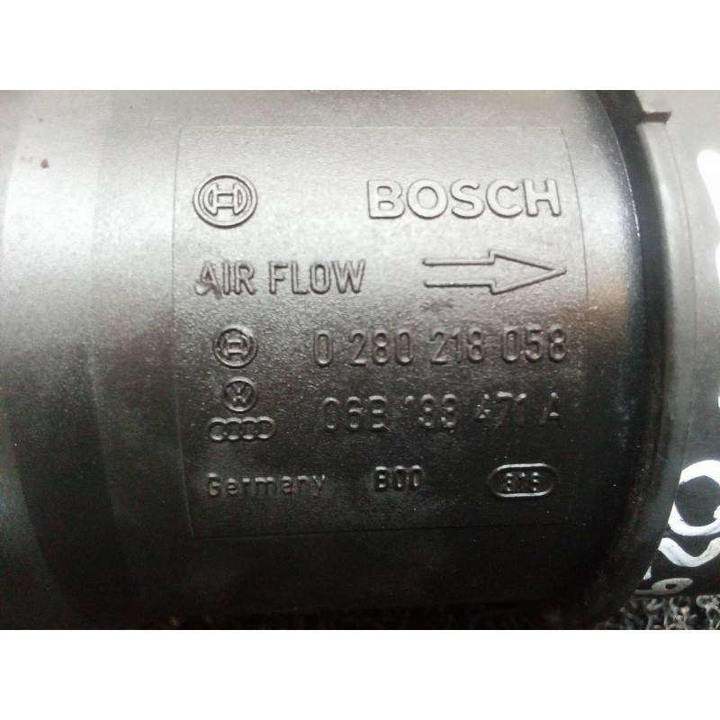 Recambio de caudalimetro para audi a4 avant (8e) 2.0 referencia OEM IAM 0280218058 06B133471A BOSCH - Azul 2