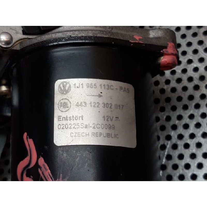 Recambio de motor limpia delantero para seat leon (1m1) signo referencia OEM IAM 1J1955113C - Negro 3