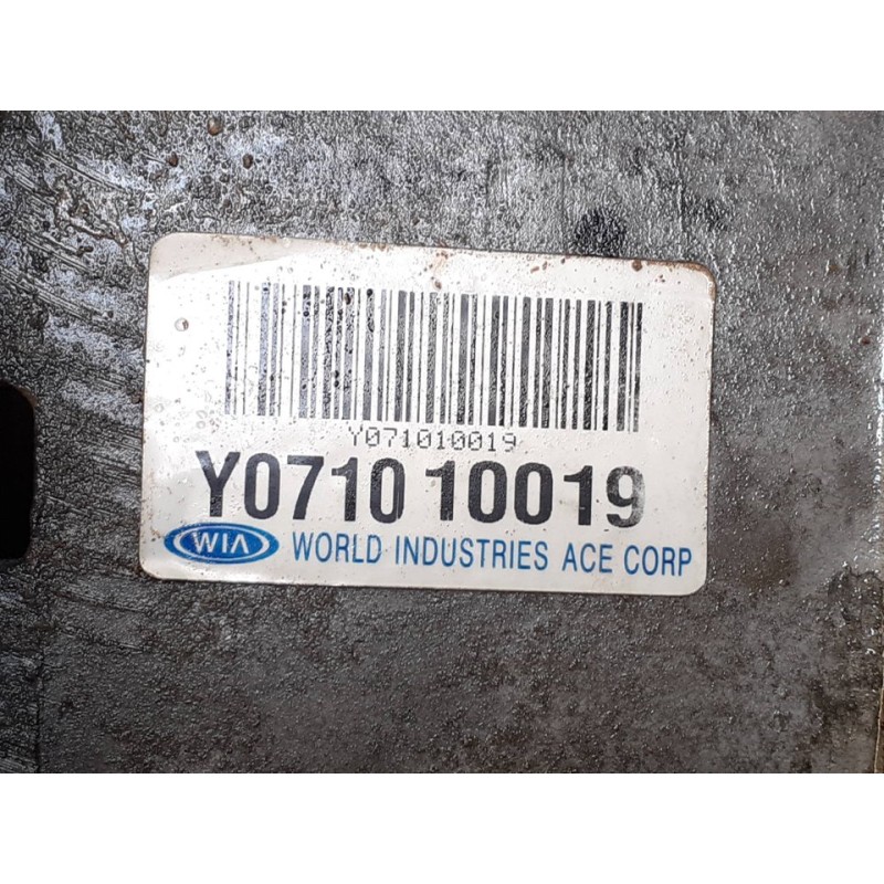 Recambio de caja cambios para kia carnival 2.9 crdi vgt active referencia OEM IAM Y071010019 2