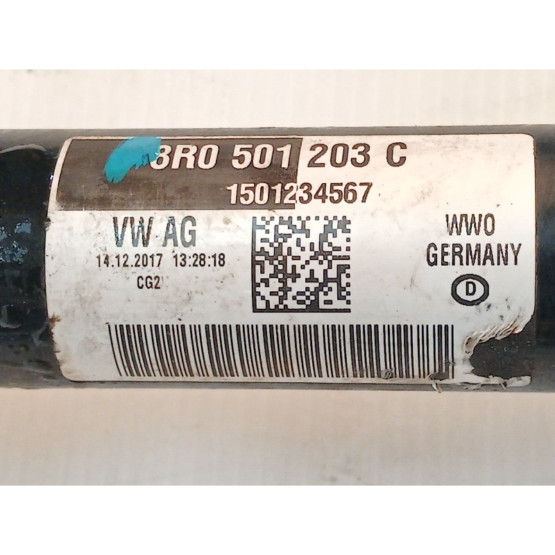 Recambio de transmision trasera derecha para audi a6 allroad quattro (4gj) 3.0 tdi clean diesel referencia OEM IAM 8R0501203C 2