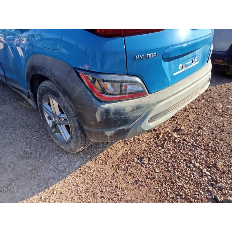 Recambio de paragolpes trasero para hyundai kona maxx 2wd referencia OEM IAM - Azul 3