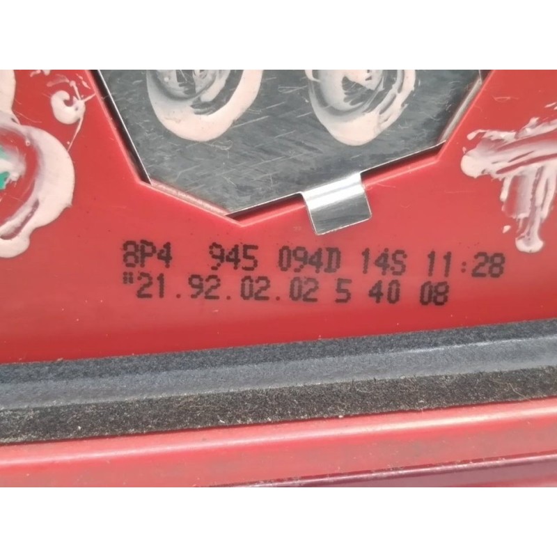 Recambio de piloto trasero derecho interior para audi a3 sportback (8p) 2.0 tdi attraction (125kw) referencia OEM IAM 8P4945094D - Rojo 2