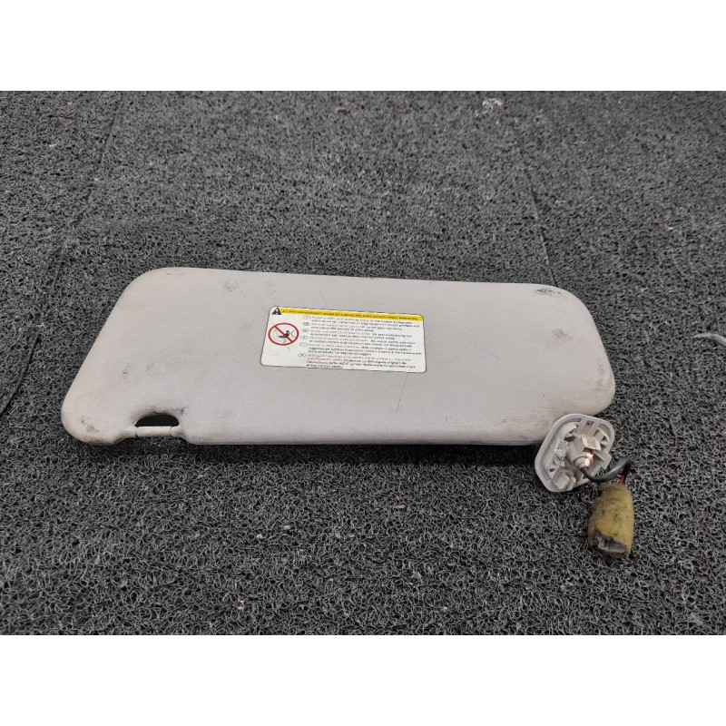 Recambio de parasol derecho para citroën c5 berlina 1.6 hdi cat (9hy / dv6ted4) referencia OEM IAM - Blanco 2
