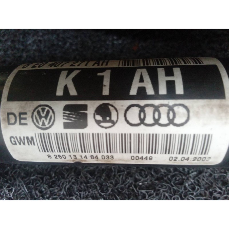 Recambio de transmision delantera izquierda para audi a4 avant (8e) 2.0 referencia OEM IAM 8E0407271AH - Azul 4