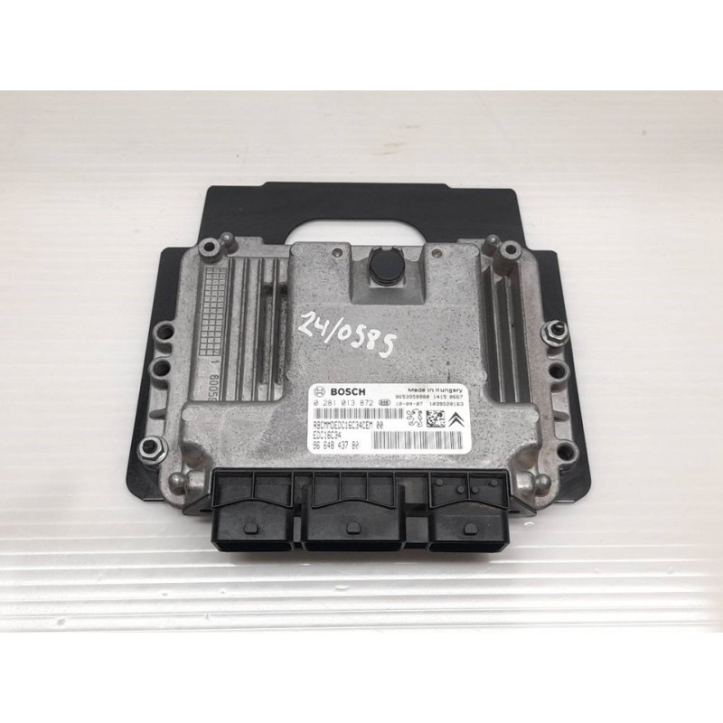 Recambio de centralita motor uce para peugeot partner kombi confort referencia OEM IAM 0281013872 9664843780 BOSCH
