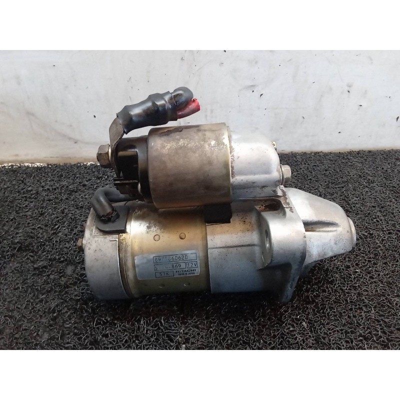 Recambio de motor arranque para opel astra h berlina cosmo referencia OEM IAM 8973860620 S114869 HITACHI - Negro 2