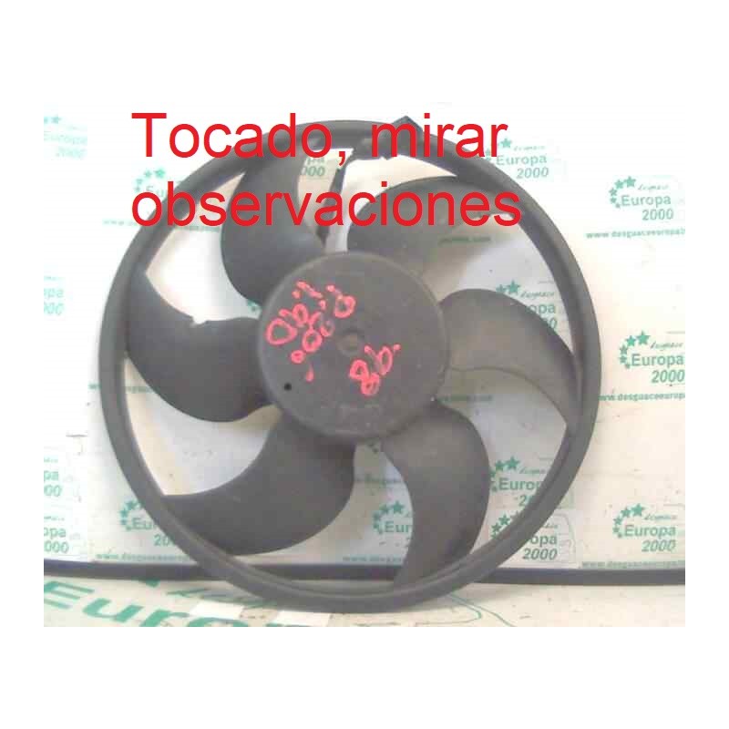 Recambio de electroventilador para peugeot 206 berlina 1.9 diesel referencia OEM IAM GATE  