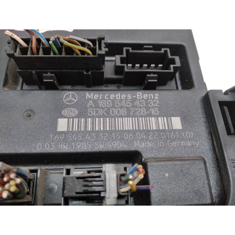Recambio de caja reles / fusibles para mercedes-benz clase a (w169) a 180 cdi (169.007) referencia OEM IAM A1695454332 5DK008728 2