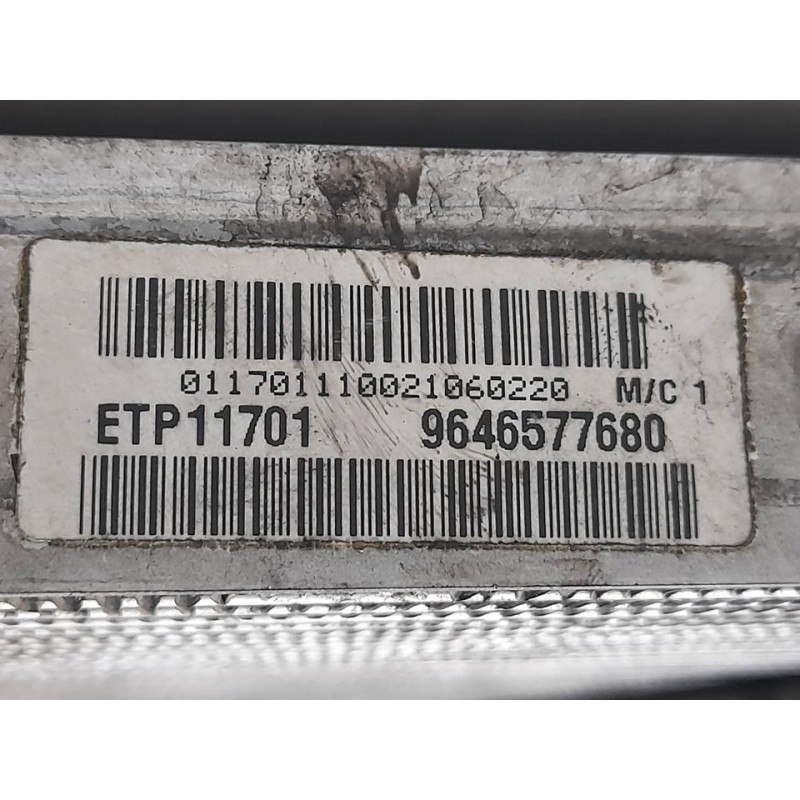 Recambio de radiador agua para peugeot 307 berlina (s2) xs + referencia OEM IAM 9646577680 - Negro 2
