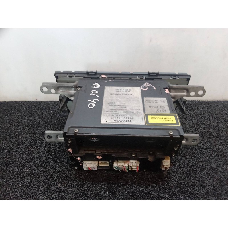 Recambio de sistema audio / radio cd para toyota prius (nhw30) advance referencia OEM IAM 8612047331 12300016412101 - Blanco 2