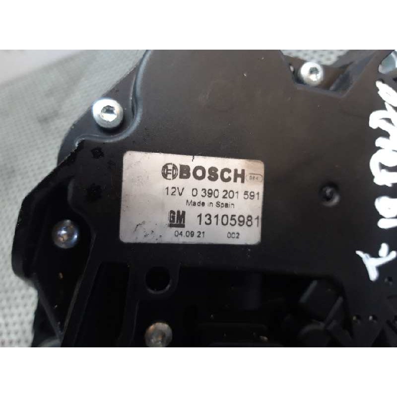 Recambio de motor limpia trasero para opel astra h berlina cosmo referencia OEM IAM 0390201591 13105981 - Azul 3