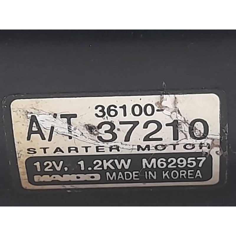 Recambio de motor arranque para hyundai coupe (gk) 2.7 v6 gls referencia OEM IAM 3610037210 - Azul 5
