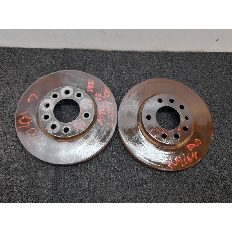 Recambio de disco freno delantero para opel astra g berlina referencia OEM IAM 3
