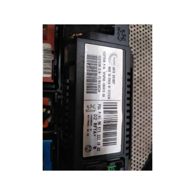 Recambio de mando climatizador para peugeot 407 sw st confort referencia OEM IAM VP4PUH18C612XA 96573322YP02 VISTEON - Negro 2