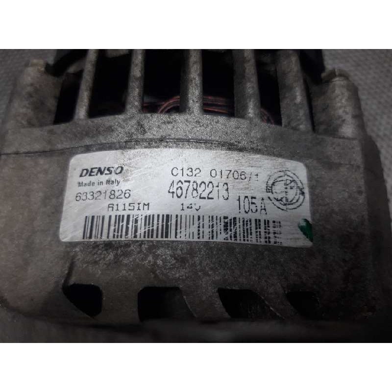 Recambio de alternador para fiat doblo (119) 1.9 8v dynamic / multijet dynamic plus (77kw) referencia OEM IAM 46782213 C132 6332 - Azul 4