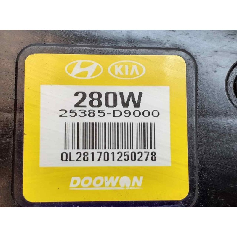 Recambio de electroventilador para kia rio (yb) spirit referencia OEM IAM 25385D9000 - Blanco 2