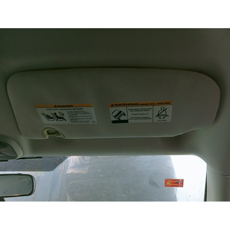 Recambio de parasol derecho para chrysler jeep compass sport referencia OEM IAM - Negro 2