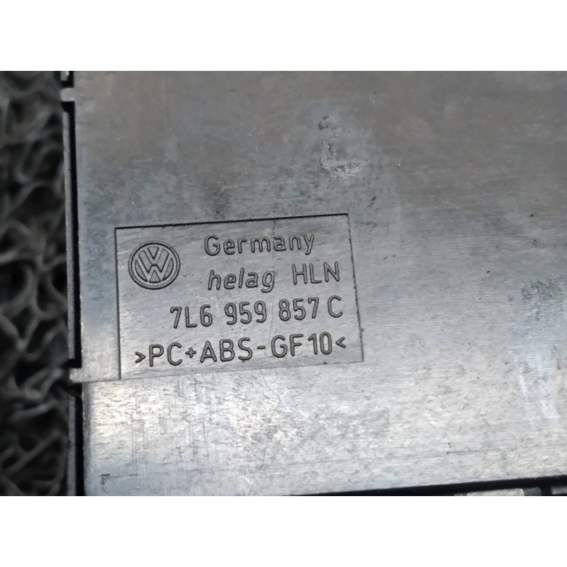 Recambio de mando elevalunas delantero izquierdo para volkswagen touareg (7la) tdi v10 referencia OEM IAM 7L6959857C - Gris 2