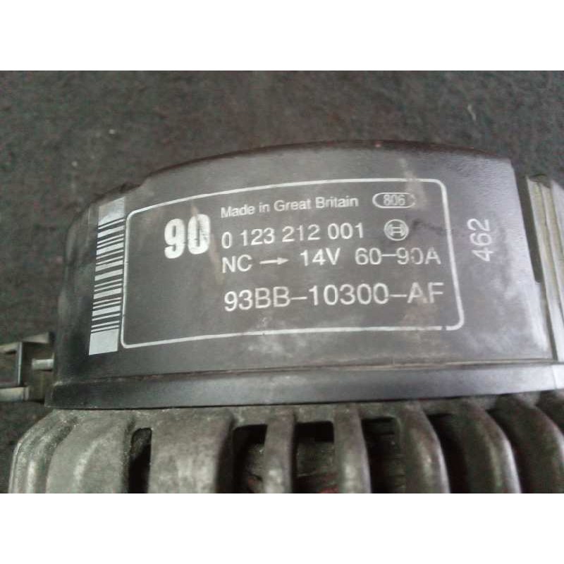Recambio de alternador para ford mondeo berlina/familiar (fd) 1.8 16v cat referencia OEM IAM 0123212001 BOSCH / 3