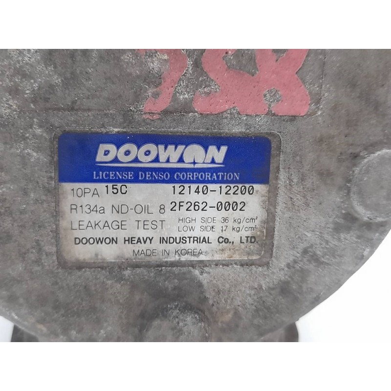 Recambio de compresor aire acondicionado para kia rio 1.5 ranchera referencia OEM IAM 1214012200 10PA15C 2F2620002 - Gris 4