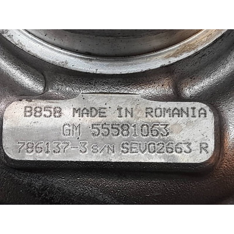 Recambio de turbocompresor para opel astra j lim. sport referencia OEM IAM 55581063 - Rojo 3