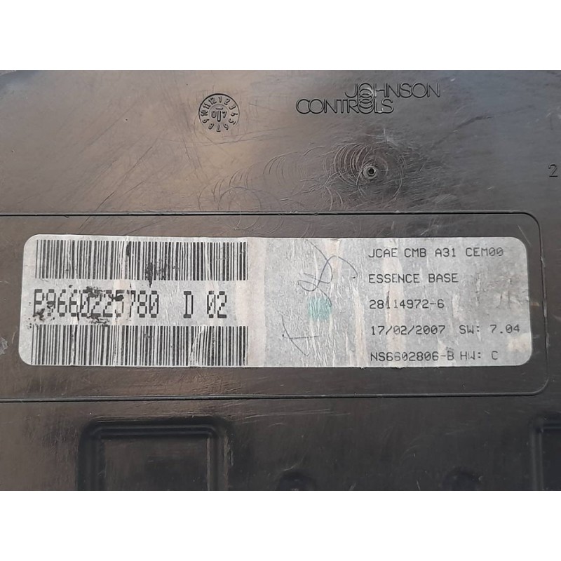 Recambio de cuadro instrumentos para citroën c2 1.1 referencia OEM IAM 9660225780 2
