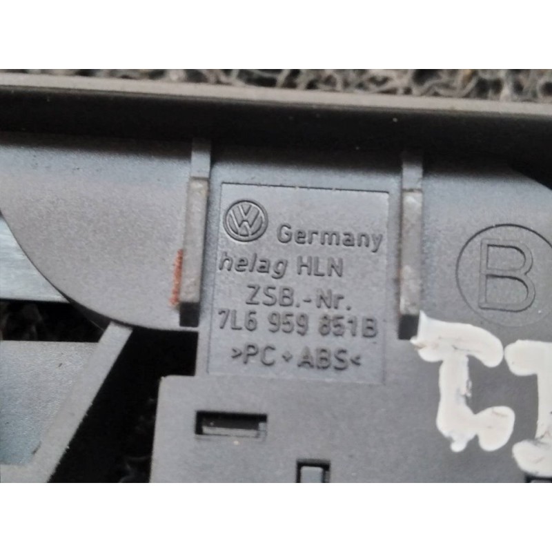 Recambio de mando elevalunas trasero derecho para volkswagen touareg (7la) tdi v10 referencia OEM IAM 7L6959851B - Gris 3