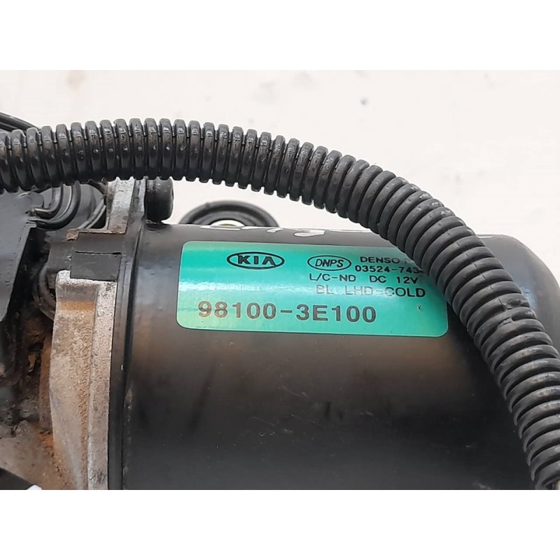Recambio de motor limpia delantero para kia sorento 2.5 crdi ex referencia OEM IAM 981003E100 2