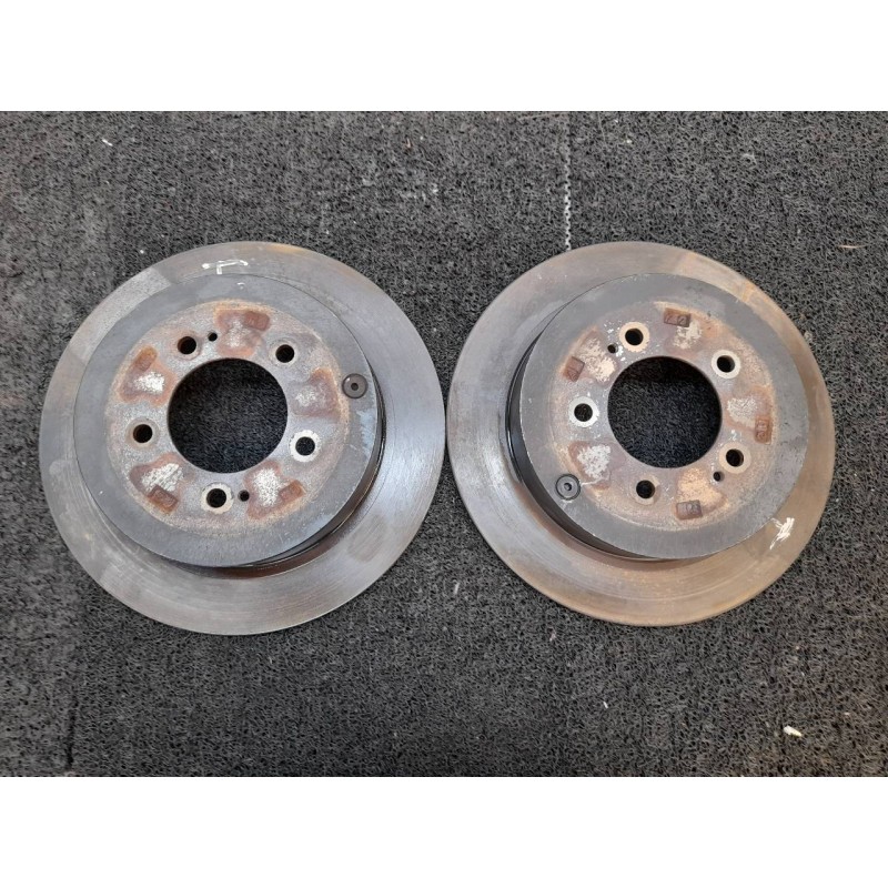 Recambio de disco de freno trasero para mitsubishi outlander (cw0) 2.0 di-d intense referencia OEM IAM - Negro 2