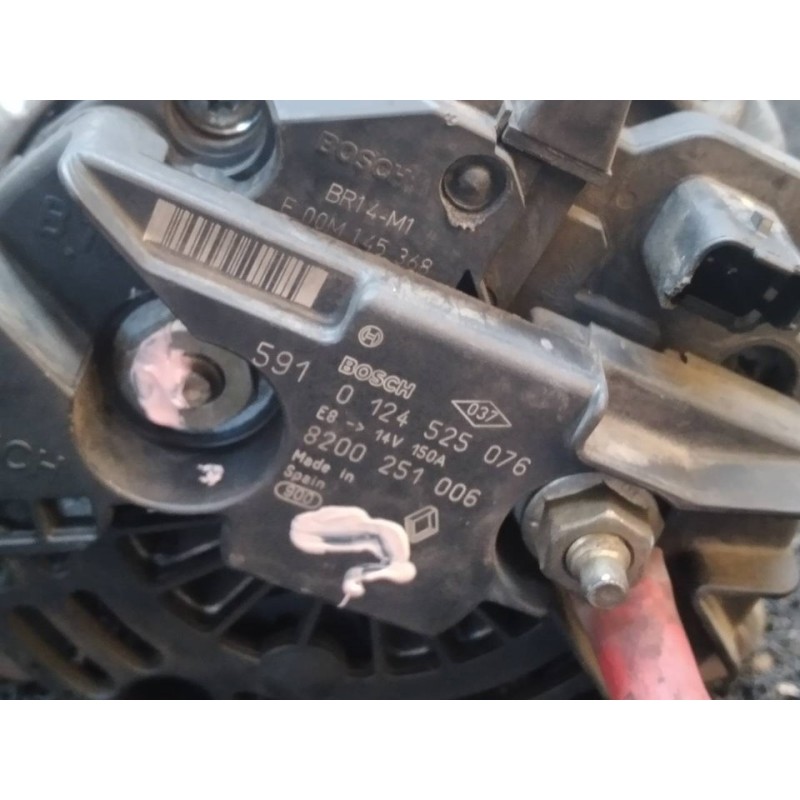 Recambio de alternador para renault laguna ii grandtour (kg0) dynamique confort referencia OEM IAM 8200251006 5910124525076 BOSC 3