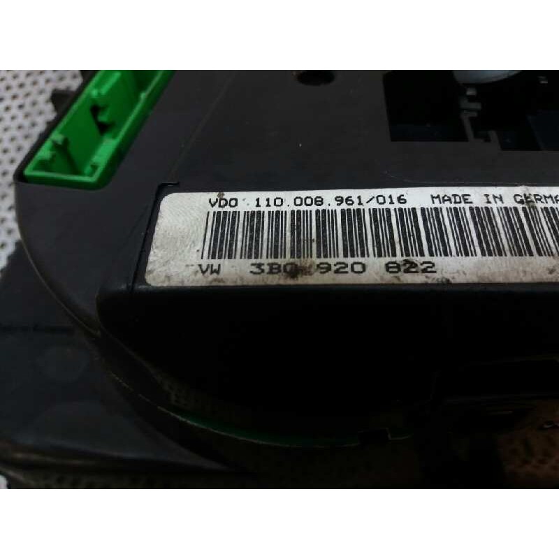Recambio de cuadro instrumentos para volkswagen passat berlina (3b2) 1.8 referencia OEM IAM 110008961 3B0920822 - Gris 2