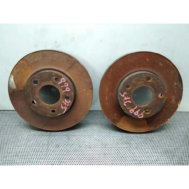 Recambio de disco freno delantero para nissan primera berlina (p12) 1.6 cat referencia OEM IAM - Gris 3