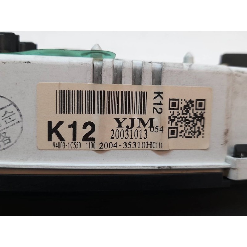 Recambio de cuadro instrumentos para hyundai getz (tb) 1.5 crdi referencia OEM IAM 20031013 940031C550 2
