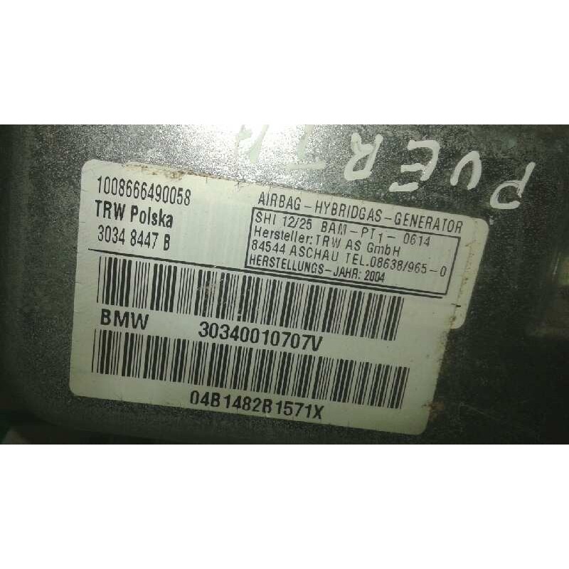 Recambio de airbag lateral delantero izquierdo para bmw x3 (e83) 3.0d referencia OEM IAM 30348447B 1008666490058 - Negro 2