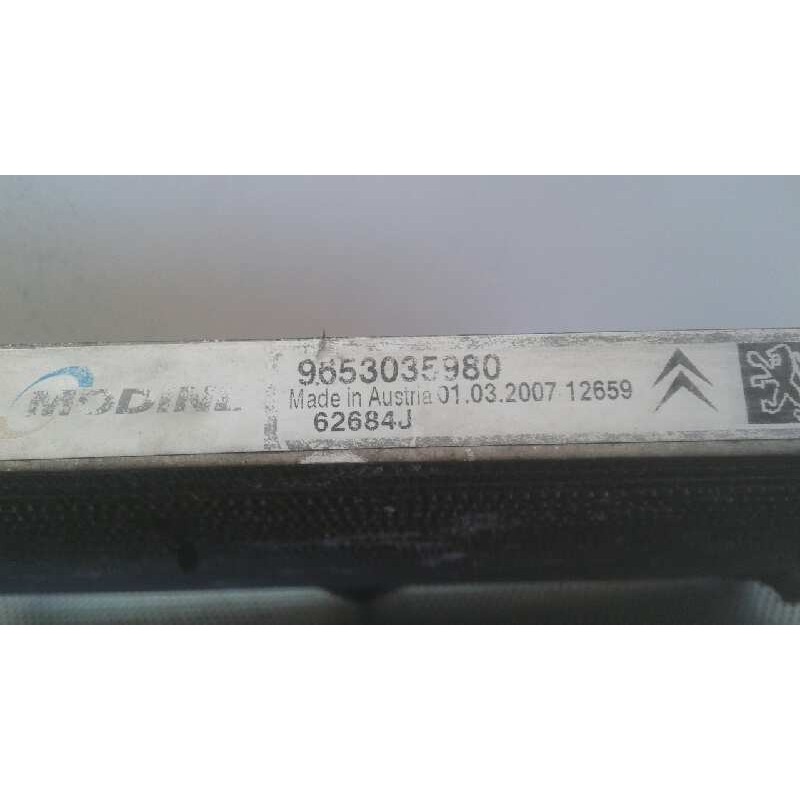 Recambio de condensador / radiador aire acondicionado para citroën c2 1.1 referencia OEM IAM 9653035980 2