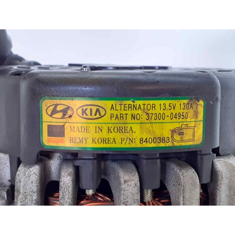 Recambio de alternador para kia rio (yb) spirit referencia OEM IAM 3730004950 - Blanco 4