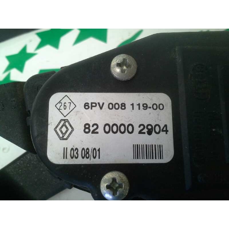 Recambio de potenciometro pedal para renault laguna ii (bg0) 1.8 cat referencia OEM IAM 8200002904 - Azul 2