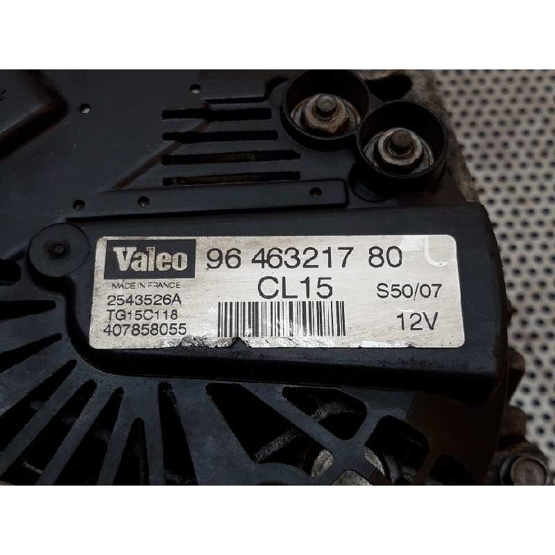 Recambio de alternador para peugeot partner (s2) combi plus referencia OEM IAM 9646321780 - Blanco 7