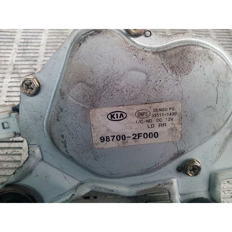 Recambio de motor limpia trasero para kia cerato 2.0 ex crdi familiar (5-ptas.) referencia OEM IAM 987002F000 - Azul 2