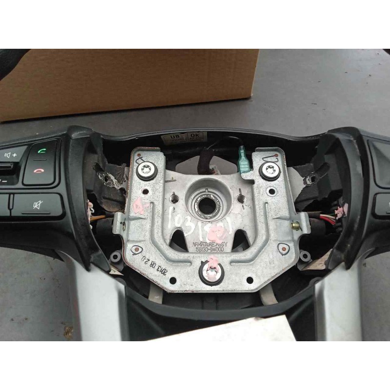 Recambio de volante para kia rio 1.2 cat referencia OEM IAM 561001W540HU - Negro 6