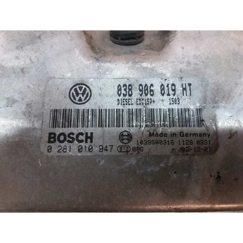 Recambio de centralita motor uce para seat ibiza (6l1) 1.9 tdi referencia OEM IAM 038906019HT 0281010947 - Gris 3