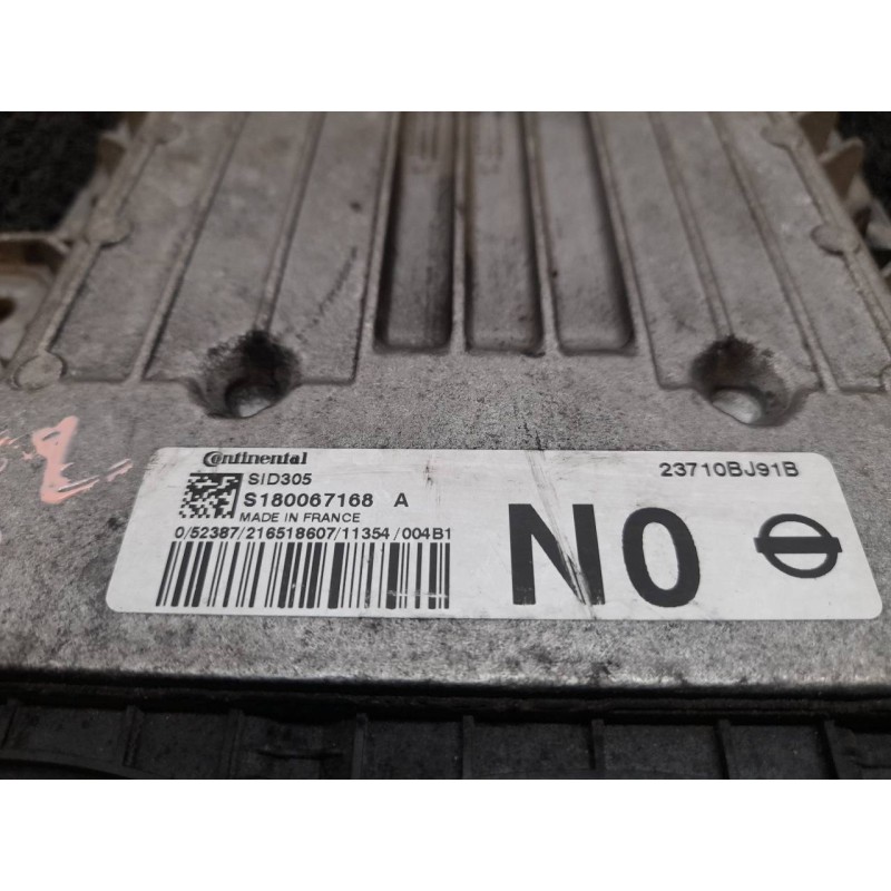Recambio de centralita motor uce para nissan juke (f15) kuro referencia OEM IAM S18006168A 23710BJ91B CONTINENTAL - Negro 2
