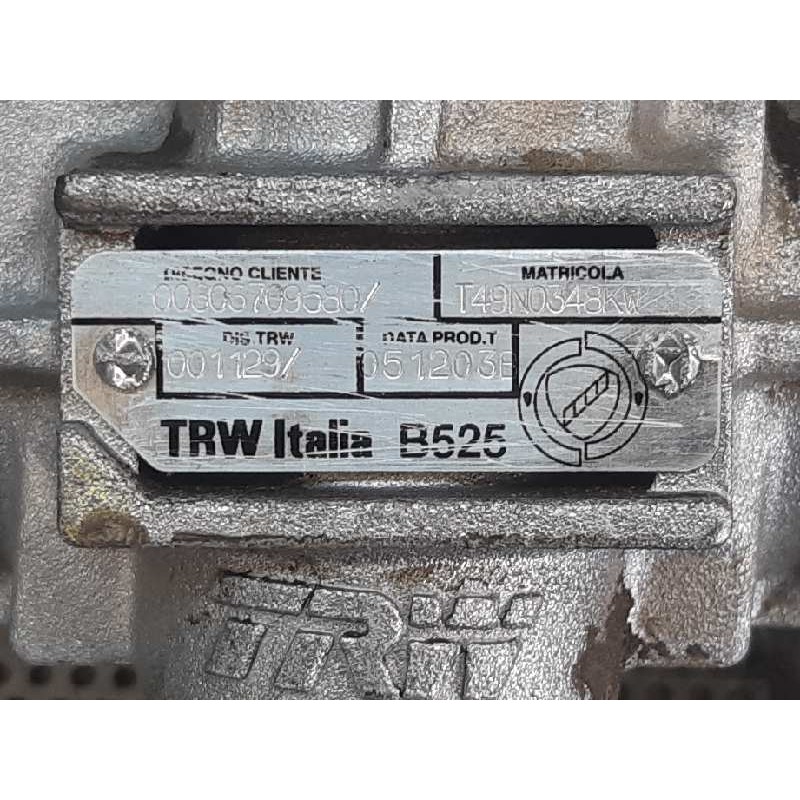 Recambio de cremallera direccion para alfa romeo 166 2.4 jtd distinctive referencia OEM IAM T49N0348KW 00606709580 TRW - Negro 2