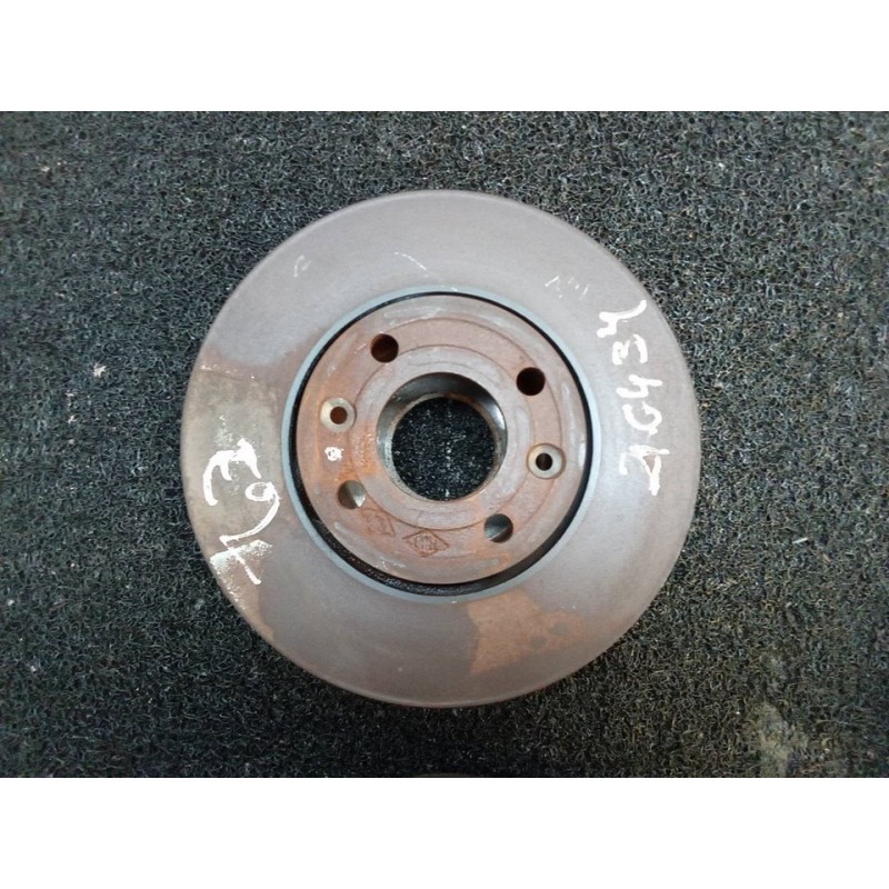 Recambio de disco freno delantero para dacia sandero stepway comfort referencia OEM IAM - Blanco 2