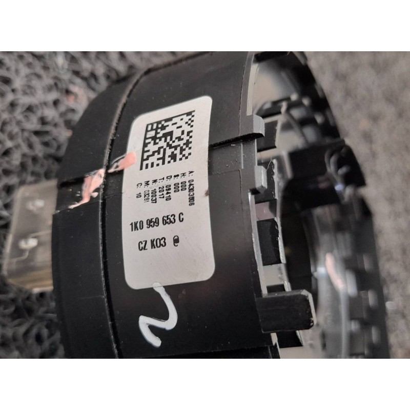 Recambio de anillo airbag para volkswagen golf vi (5k1) advance referencia OEM IAM 1K0959653C - Negro 2