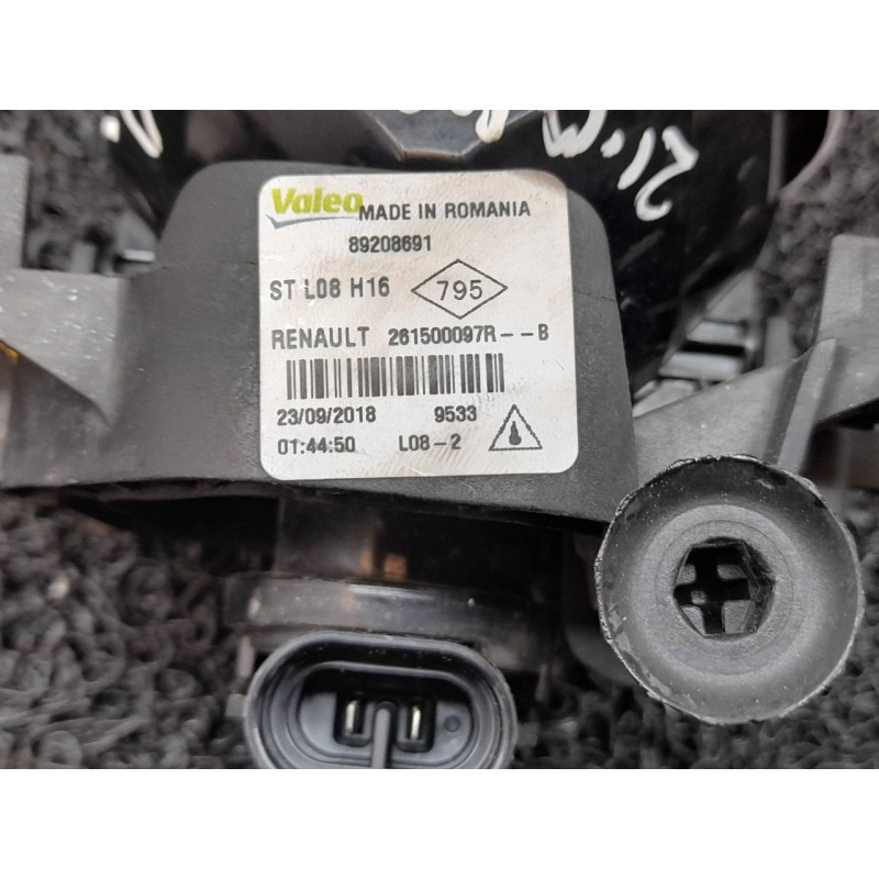Recambio de faro antiniebla izquierdo para dacia sandero stepway comfort referencia OEM IAM 261500097RB  VALEO - Blanco 3