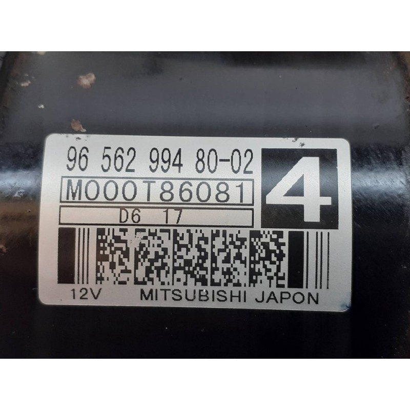 Recambio de motor arranque para citroën berlingo 1.9 dx familiar referencia OEM IAM 9656299480 - Blanco 2