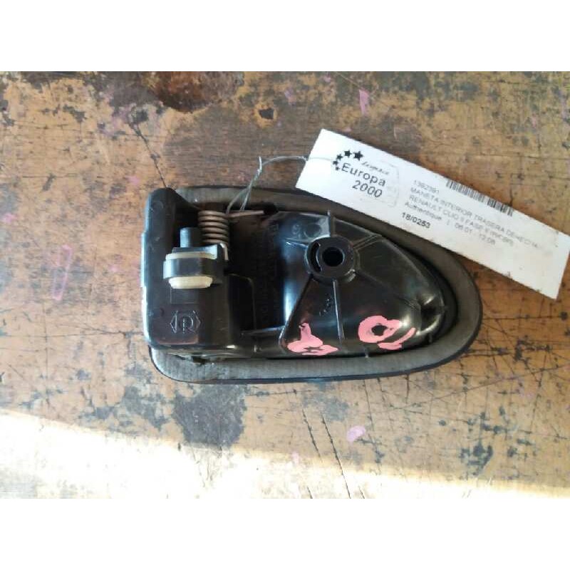 Recambio de maneta interior trasera derecha para renault clio ii fase ii (b/cb0) authentique referencia OEM IAM - Gris 3